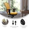 Flash Furniture Yellow Mesh Multifunction Chair - Roller Wheels HL-0001-YEL-RLB-GG - alternate 5